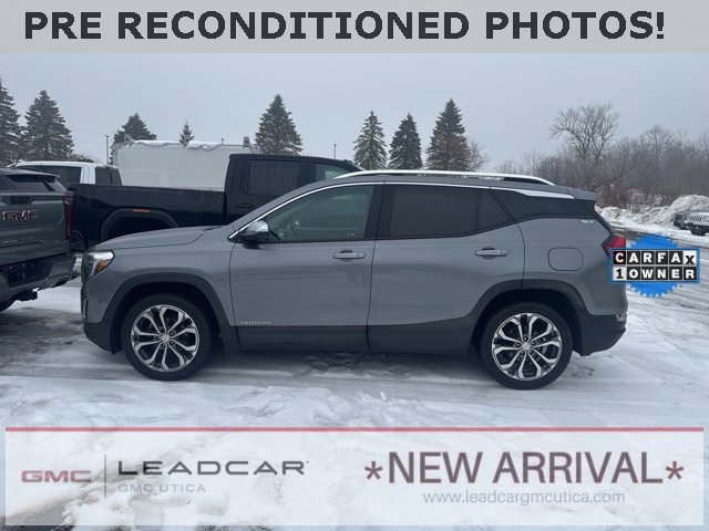 Used 2020 GMC Terrain SLT with VIN 3GKALVEV4LL191334 for sale in Utica, NY