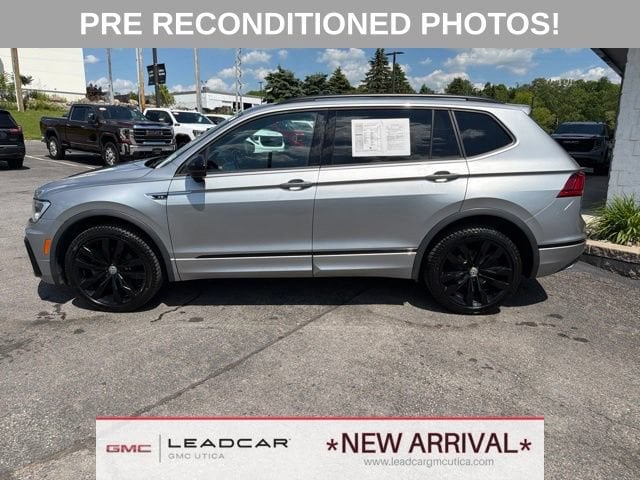 Used 2021 Volkswagen Tiguan SE R-LINE BLACK with VIN 3VV2B7AX1MM093185 for sale in Utica, NY