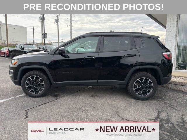 Used 2019 Jeep Compass Upland with VIN 3C4NJDAB9KT682537 for sale in Utica, NY