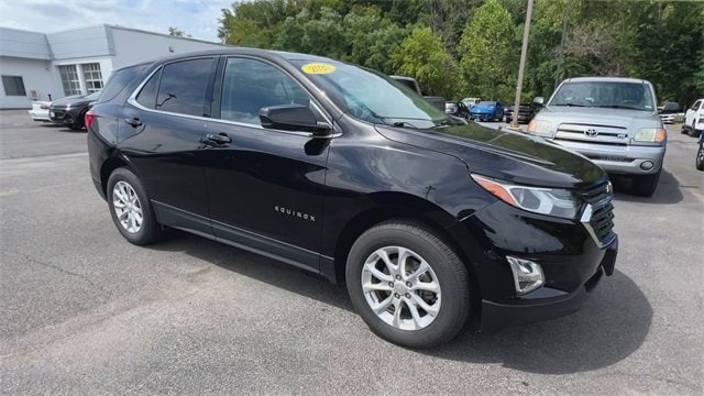 Used 2020 Chevrolet Equinox LT with VIN 2GNAXUEV9L6237598 for sale in Yorkville, NY