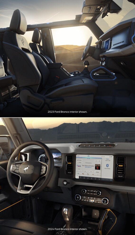 2024 Vs. 2023 Ford Bronco: Specs, Interior, Performance