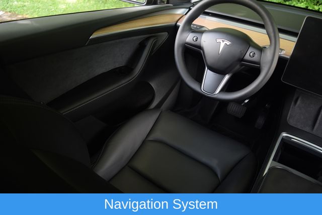 Used 2025 Tesla Model Y Long Range with VIN 7SAYGDEE8SF279196 for sale in Lebanon, OH