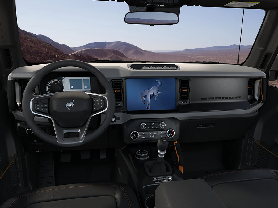 Ford Bronco interior