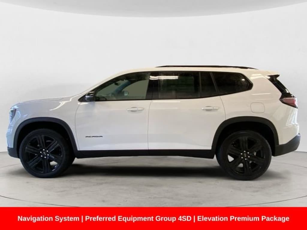New 2026 GMC Acadia Elevation SUV