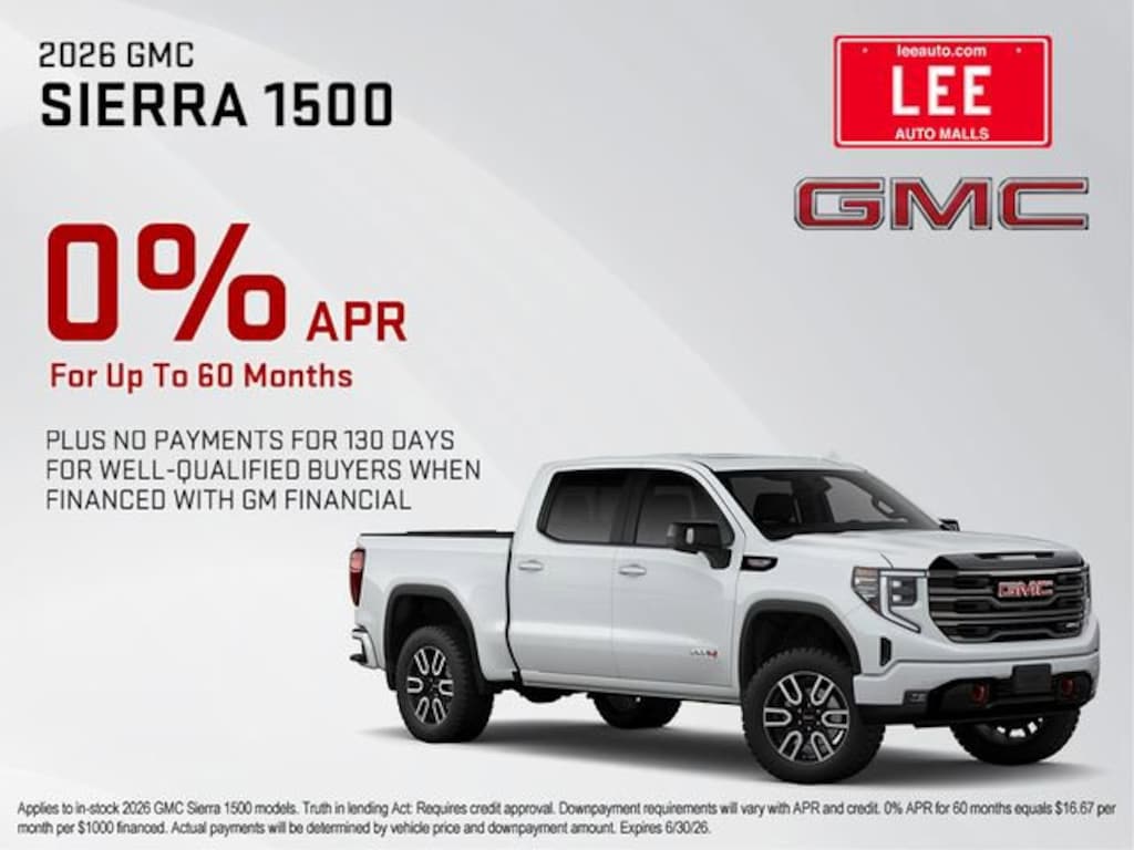 New 2026 GMC Sierra 1500 Pro Truck