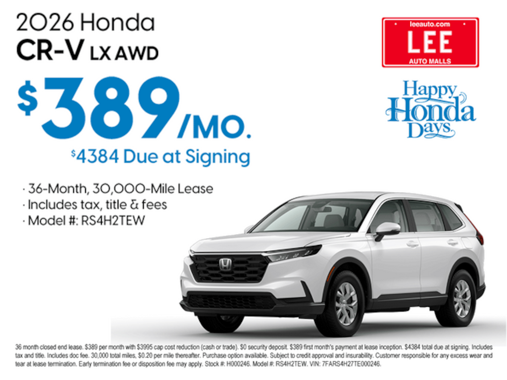 New 2026 Honda CR-V Hybrid Sport-L SUV