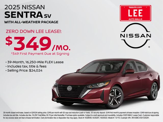 2025 Nissan Sentra SV photo 4