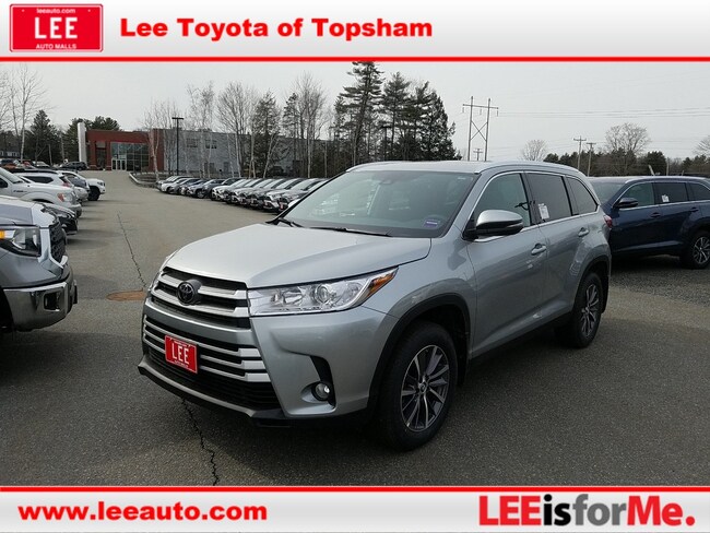 New 2019 Toyota Highlander For Sale Topsham Me Vin
