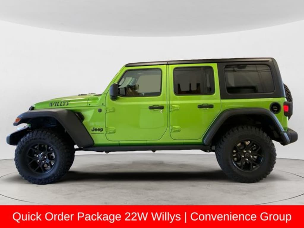 New 2026 Jeep Wrangler 4-DOOR WILLYS Sport Utility