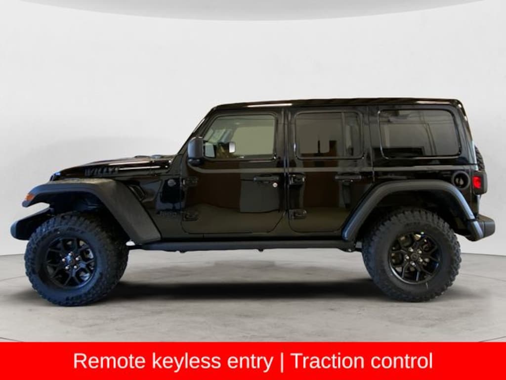 New 2026 Jeep Wrangler 4-DOOR WILLYS Sport Utility
