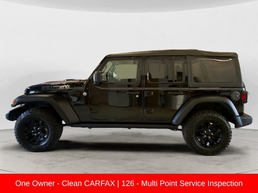 Used 2021 Jeep Wrangler Unlimited Willys SUV