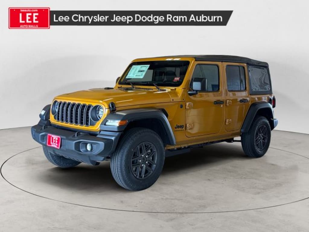 New 2026 Jeep Wrangler 4-DOOR SPORT S Sport Utility