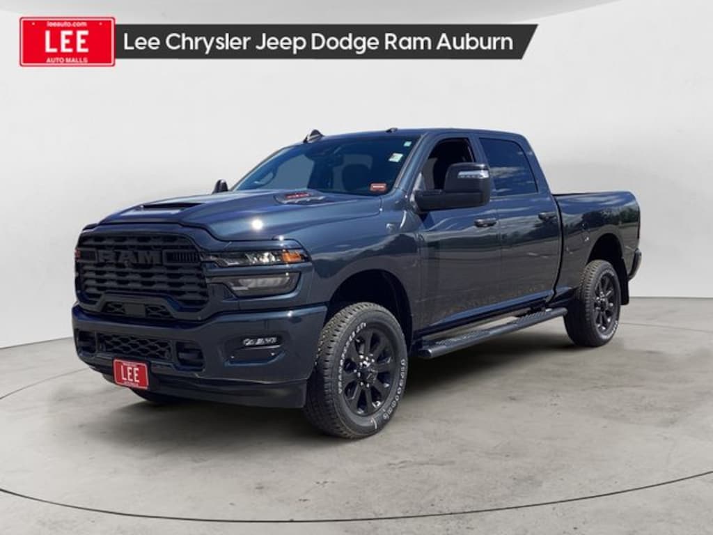 New 2026 Ram 2500 Black Express Crew Cab 4x4 6'4 Box Pickup