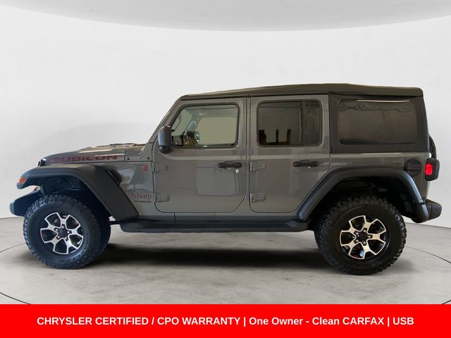 Certified 2021 Jeep Wrangler Unlimited Rubicon with VIN 1C4JJXFM9MW820780 for sale in Auburn, ME