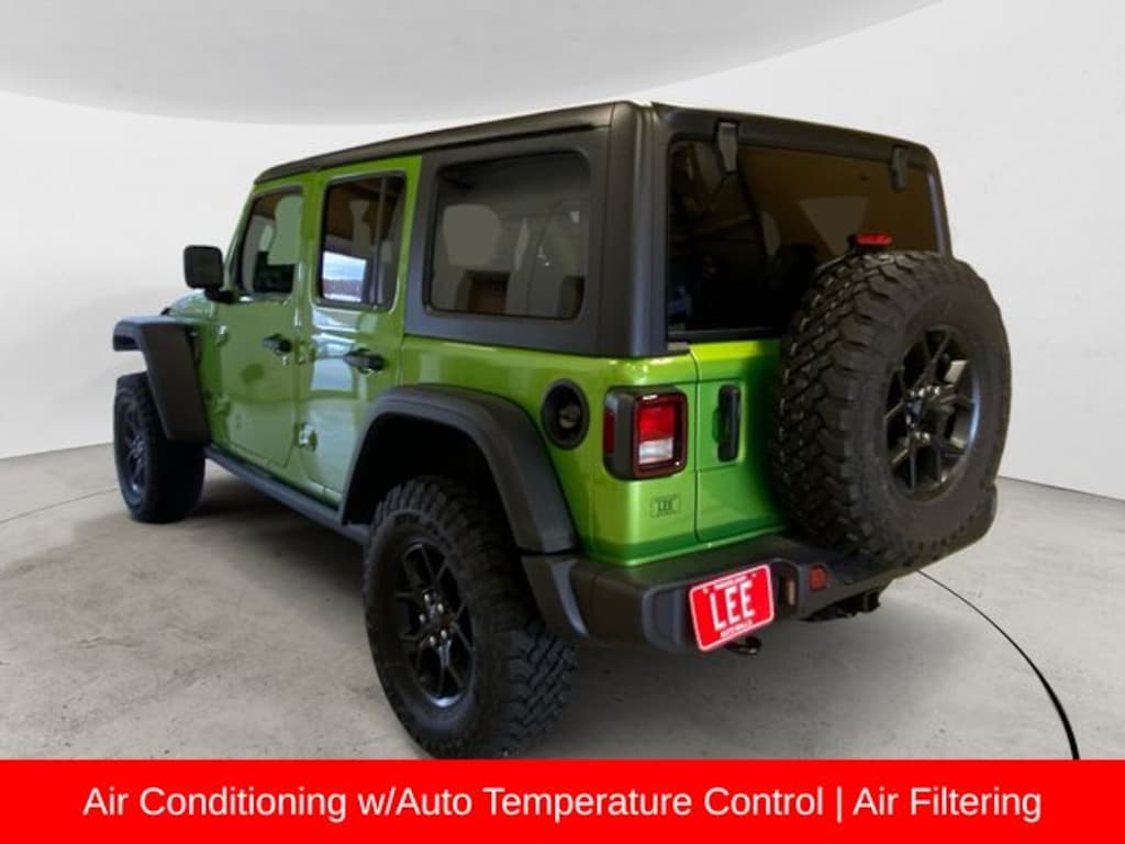 New 2026 Jeep Wrangler 4-DOOR WILLYS Sport Utility