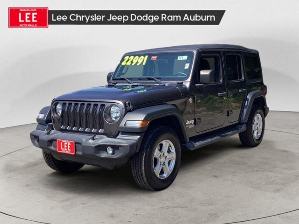Used 2018 Jeep Wrangler Unlimited Sport S SUV