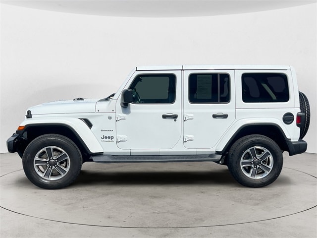 Used 2019 Jeep Wrangler Unlimited Sahara with VIN 1C4HJXEN8KW688603 for sale in Westbrook, ME