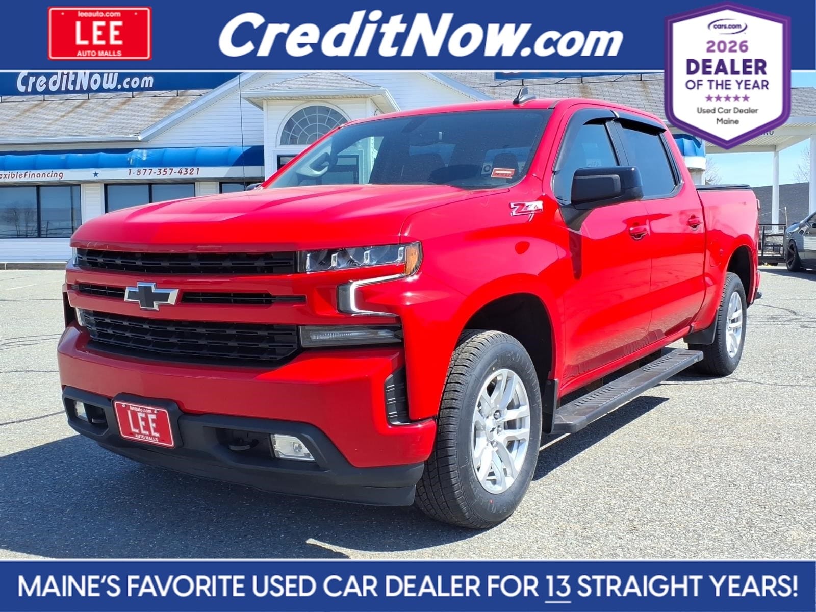 used 2021 Chevrolet Silverado 1500 car, priced at $36,647