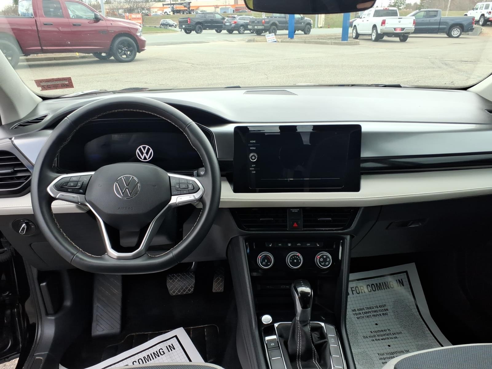 used 2025 Volkswagen Taos car, priced at $26,093