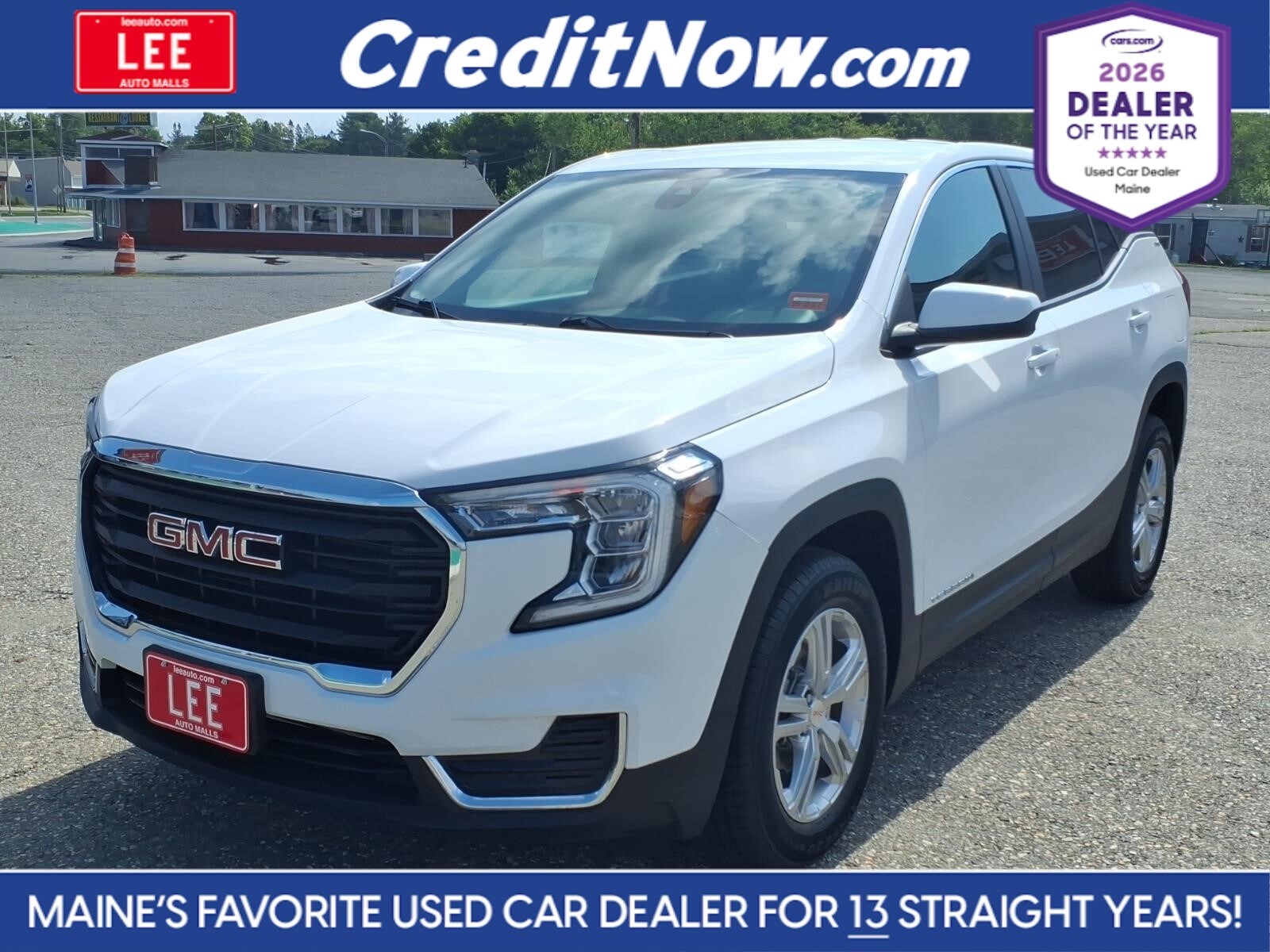 Summit White 2024 GMC Terrain SUV / Crossover All-Wheel Drive 9-Speed Automatic