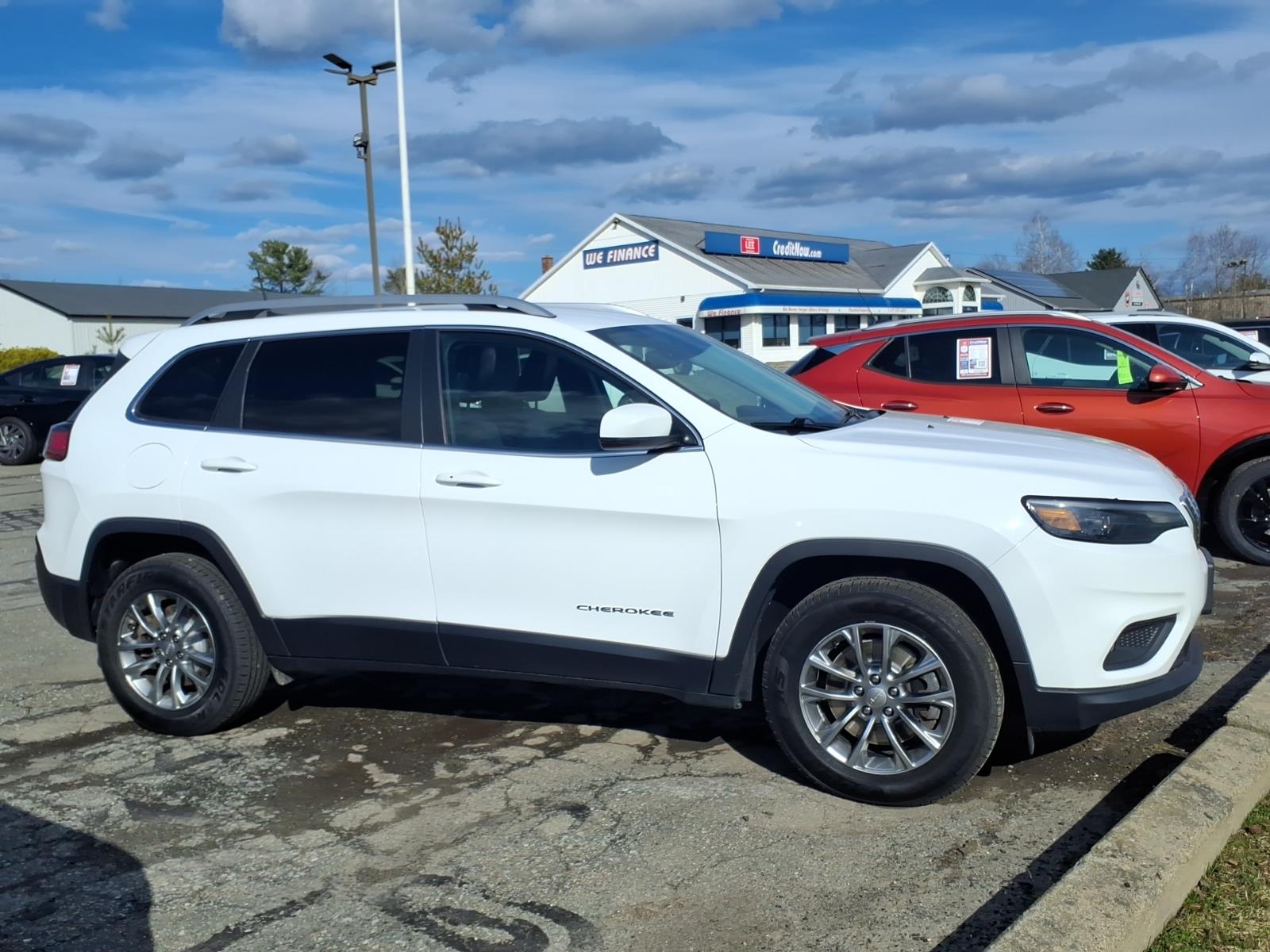 used 2021 Jeep Cherokee car, priced at $20,537