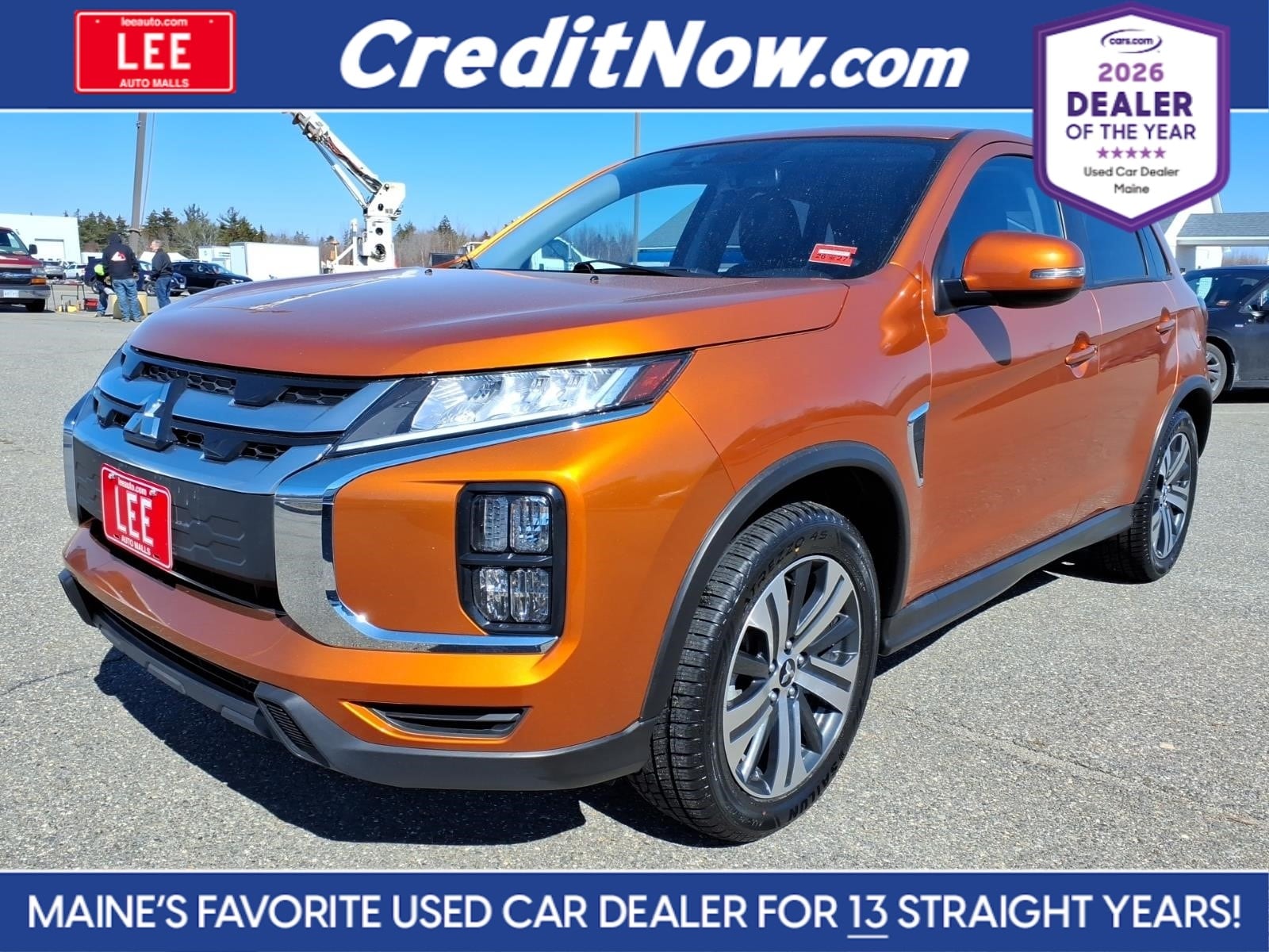 used 2024 Mitsubishi Outlander Sport car, priced at $19,999