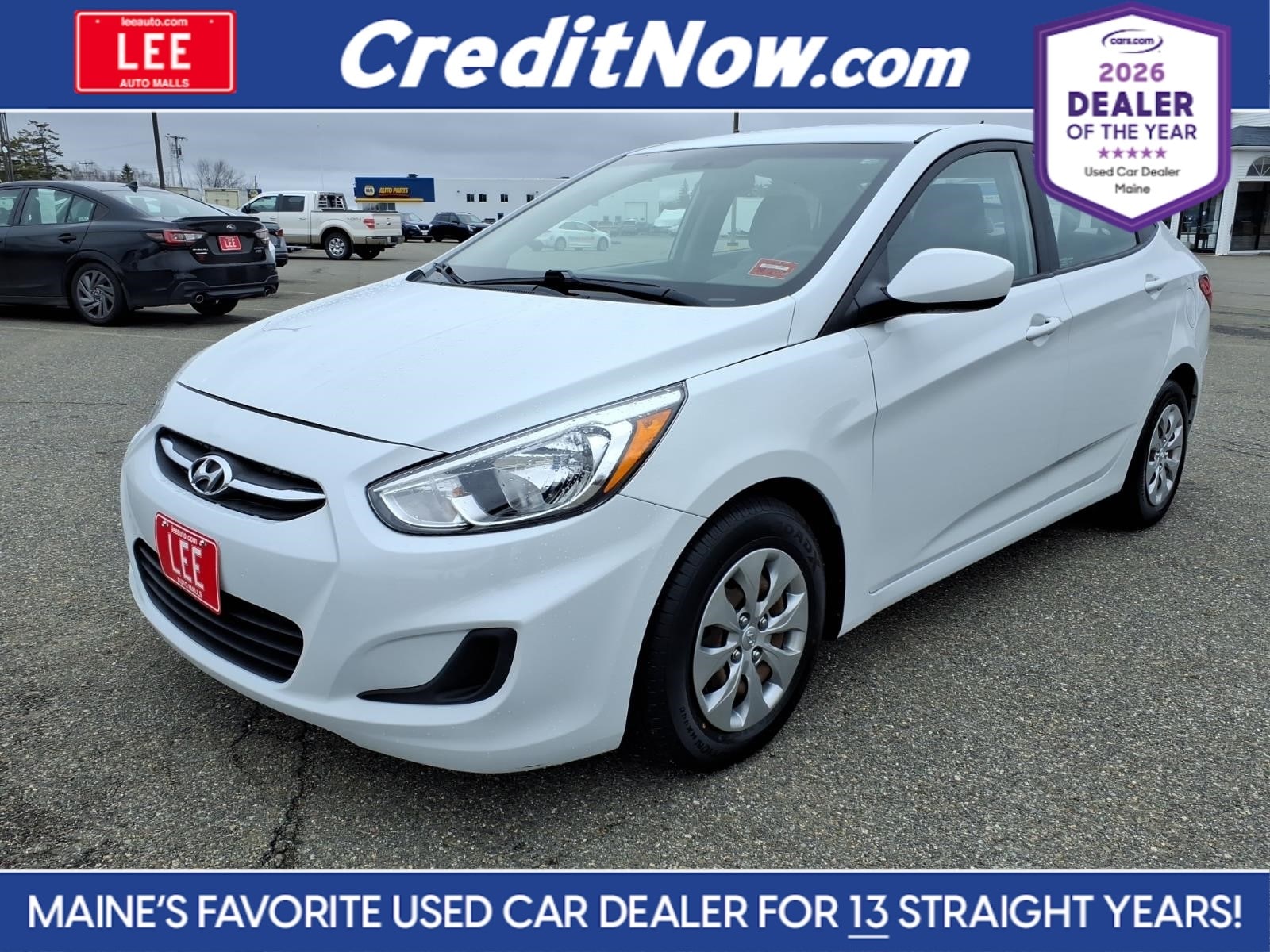 used 2017 Hyundai Accent car, priced at $15,995
