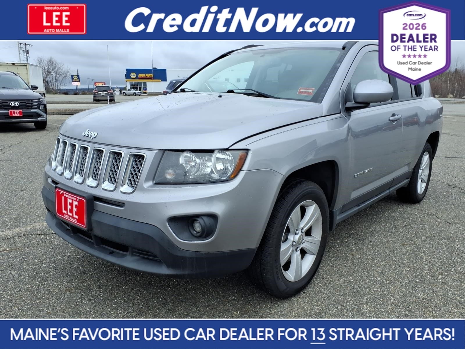 used 2016 Jeep Compass car, priced at $17,995