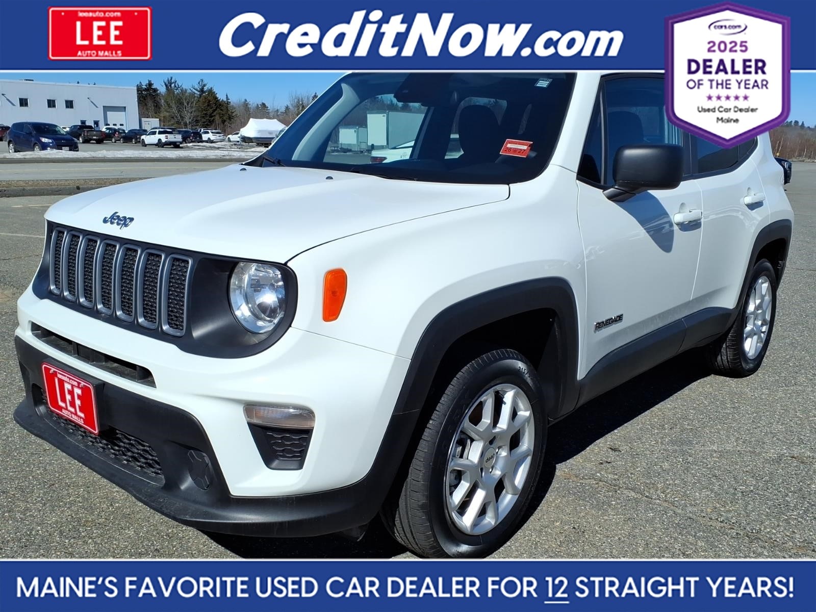 used 2023 Jeep Renegade car, priced at $20,555