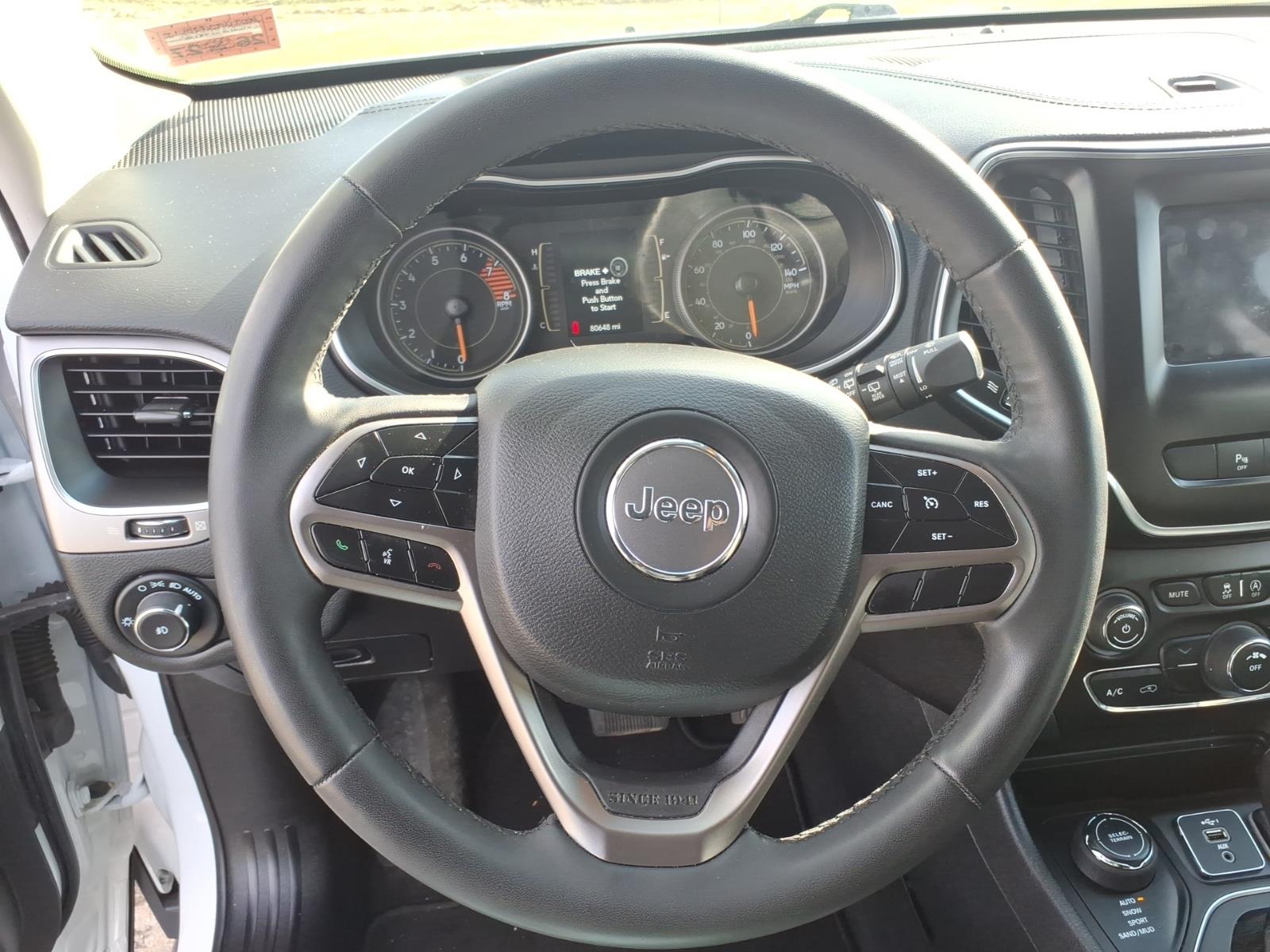 used 2021 Jeep Cherokee car, priced at $20,537