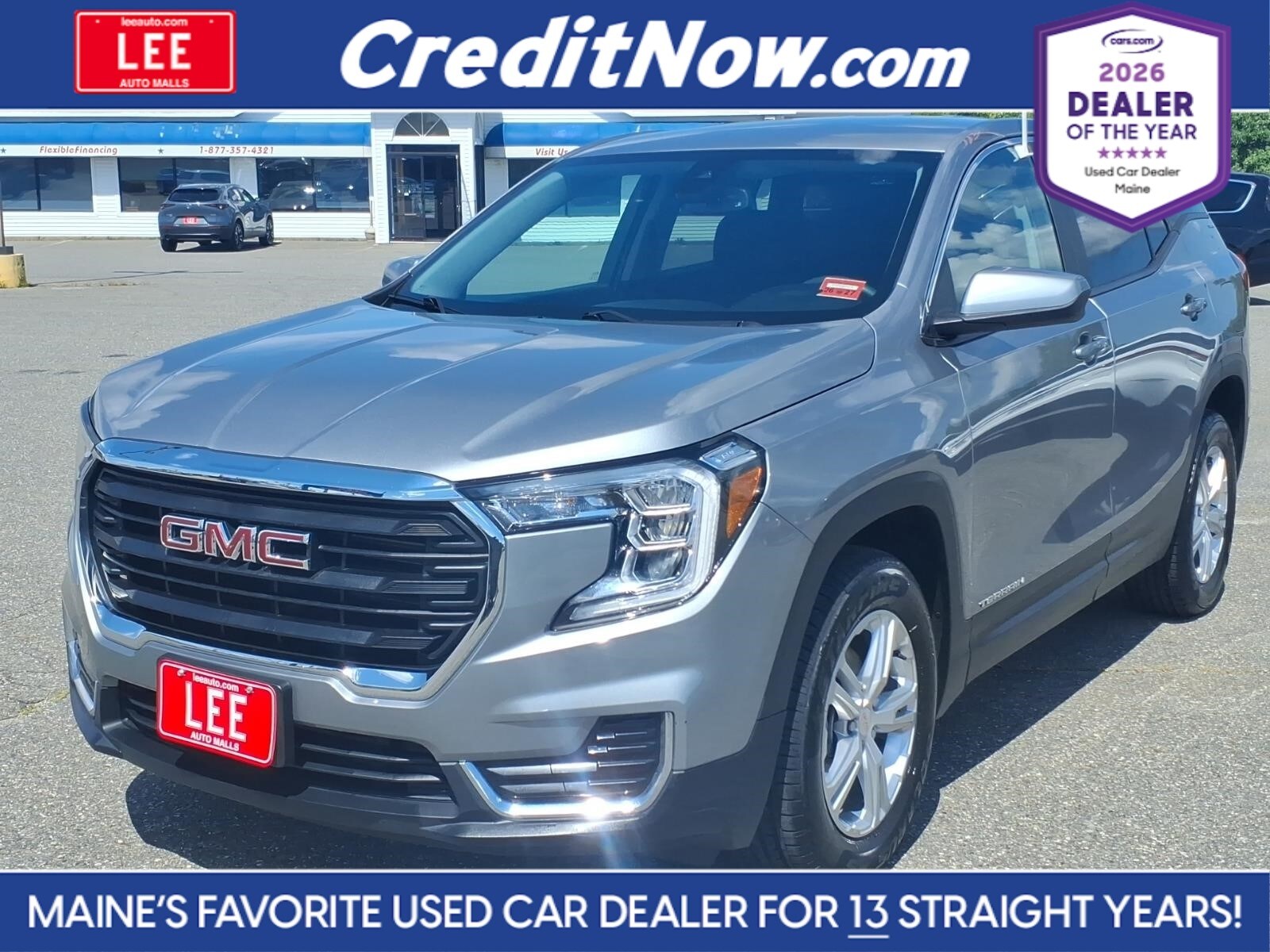 Sterling Metallic 2024 GMC Terrain SUV / Crossover All-Wheel Drive 9-Speed Automatic