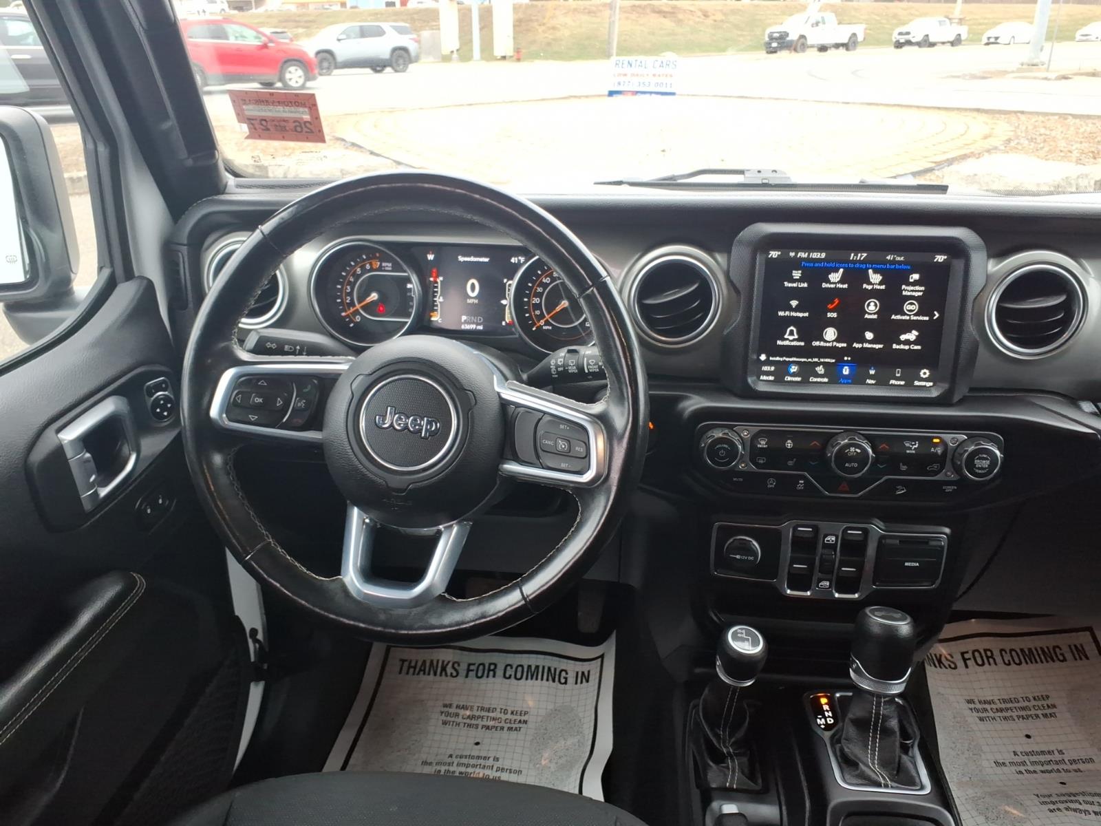 used 2021 Jeep Wrangler car, priced at $30,537