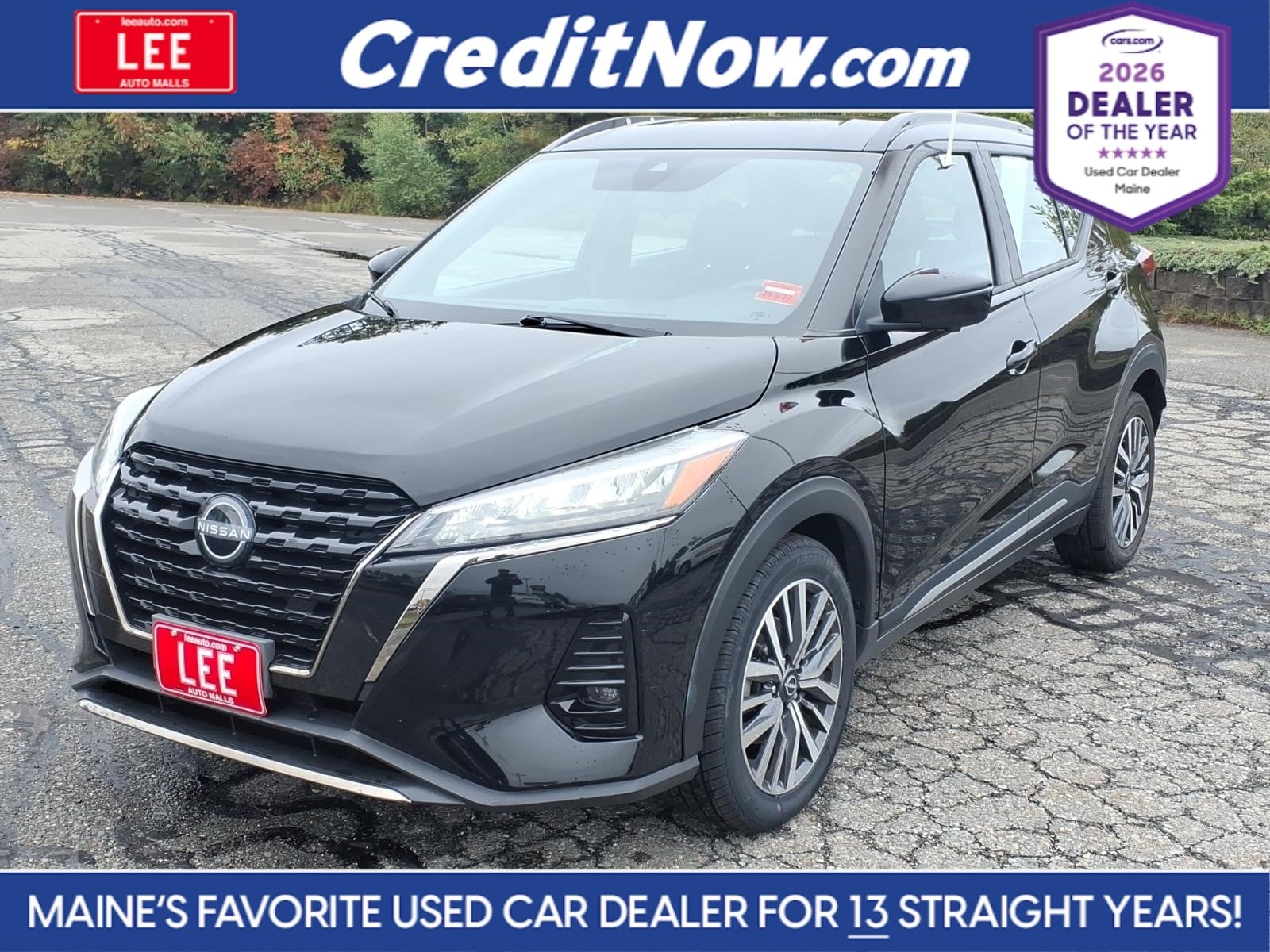Super Black 2024 Nissan Kicks SUV / Crossover Front-Wheel Drive Continuously Variable Transmission