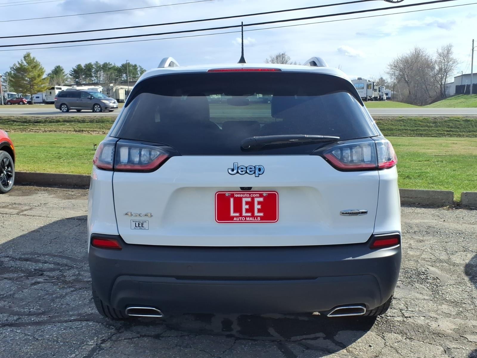 used 2021 Jeep Cherokee car, priced at $20,537
