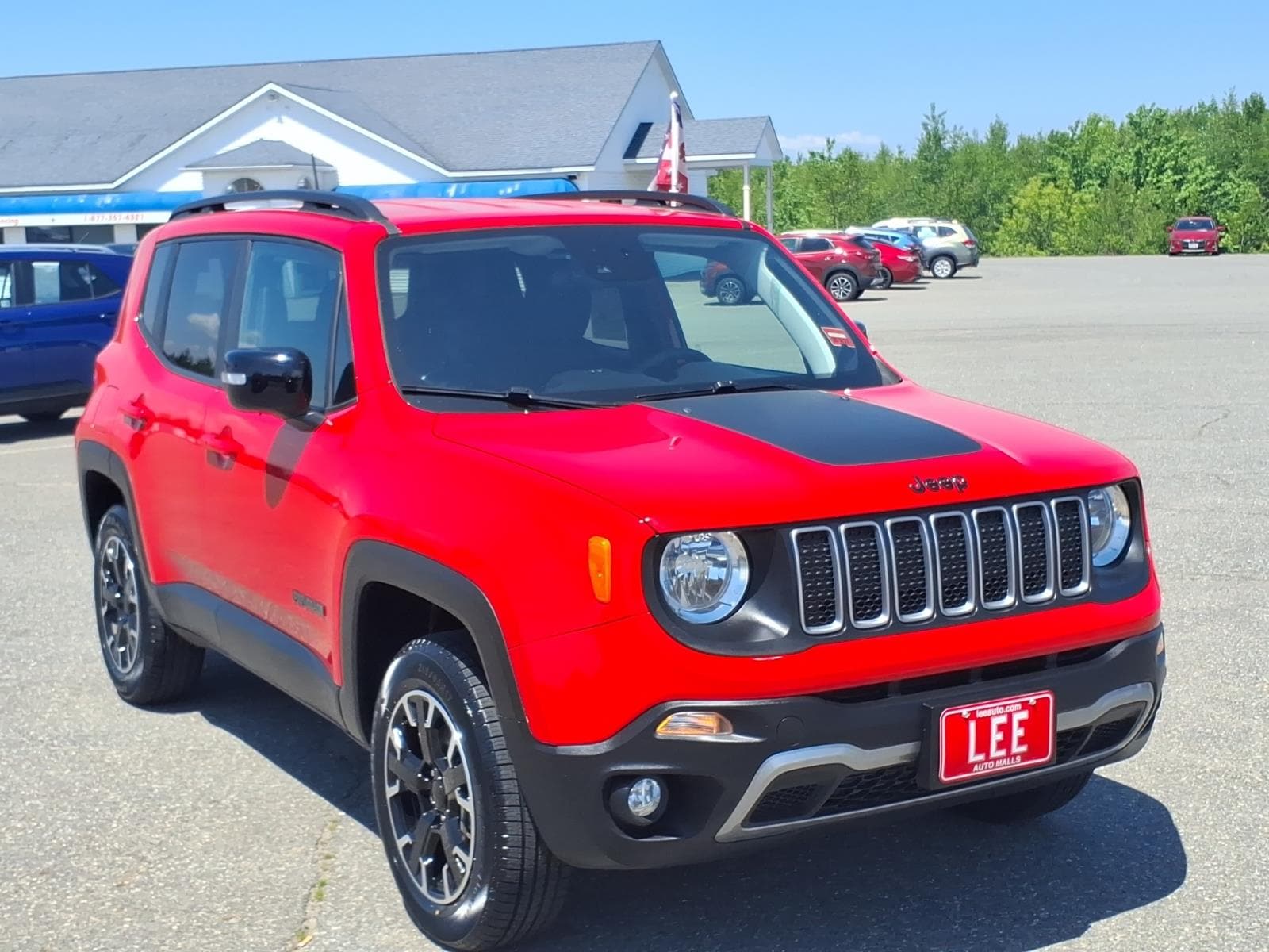 used 2023 Jeep Renegade car, priced at $22,647