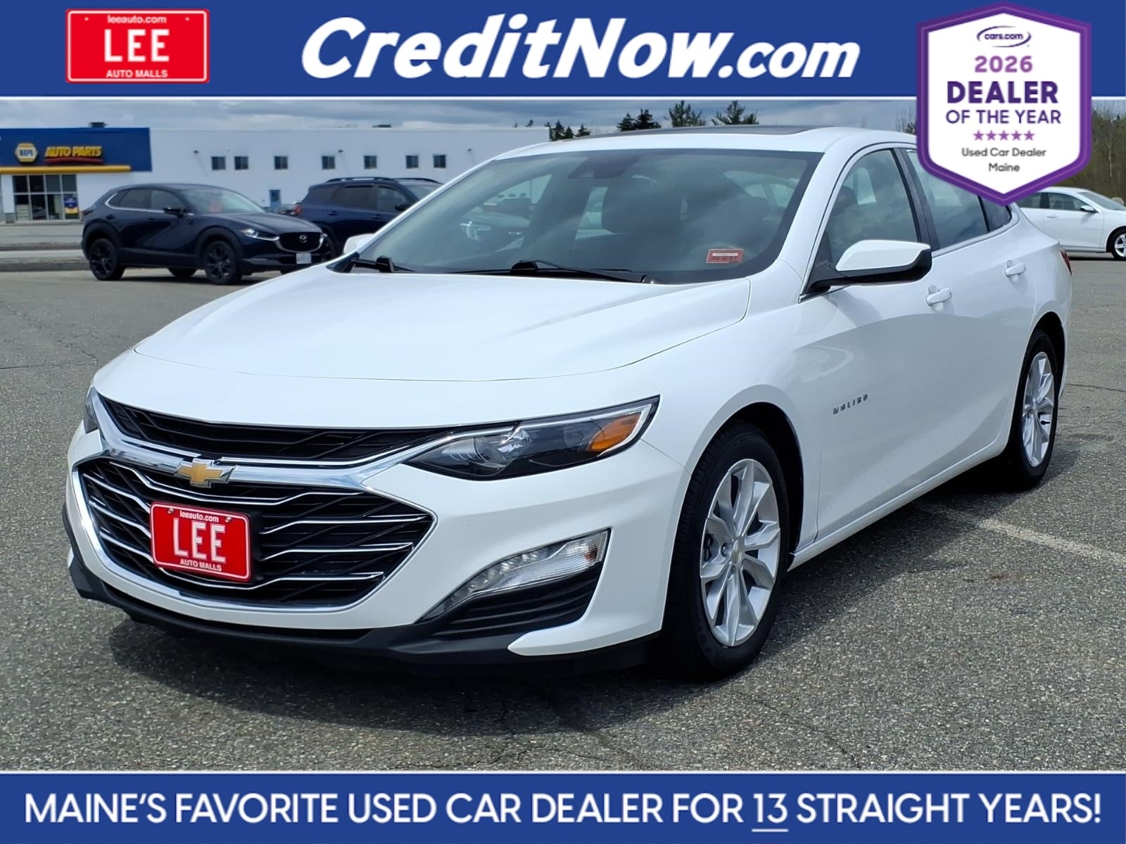 used 2024 Chevrolet Malibu car, priced at $22,637