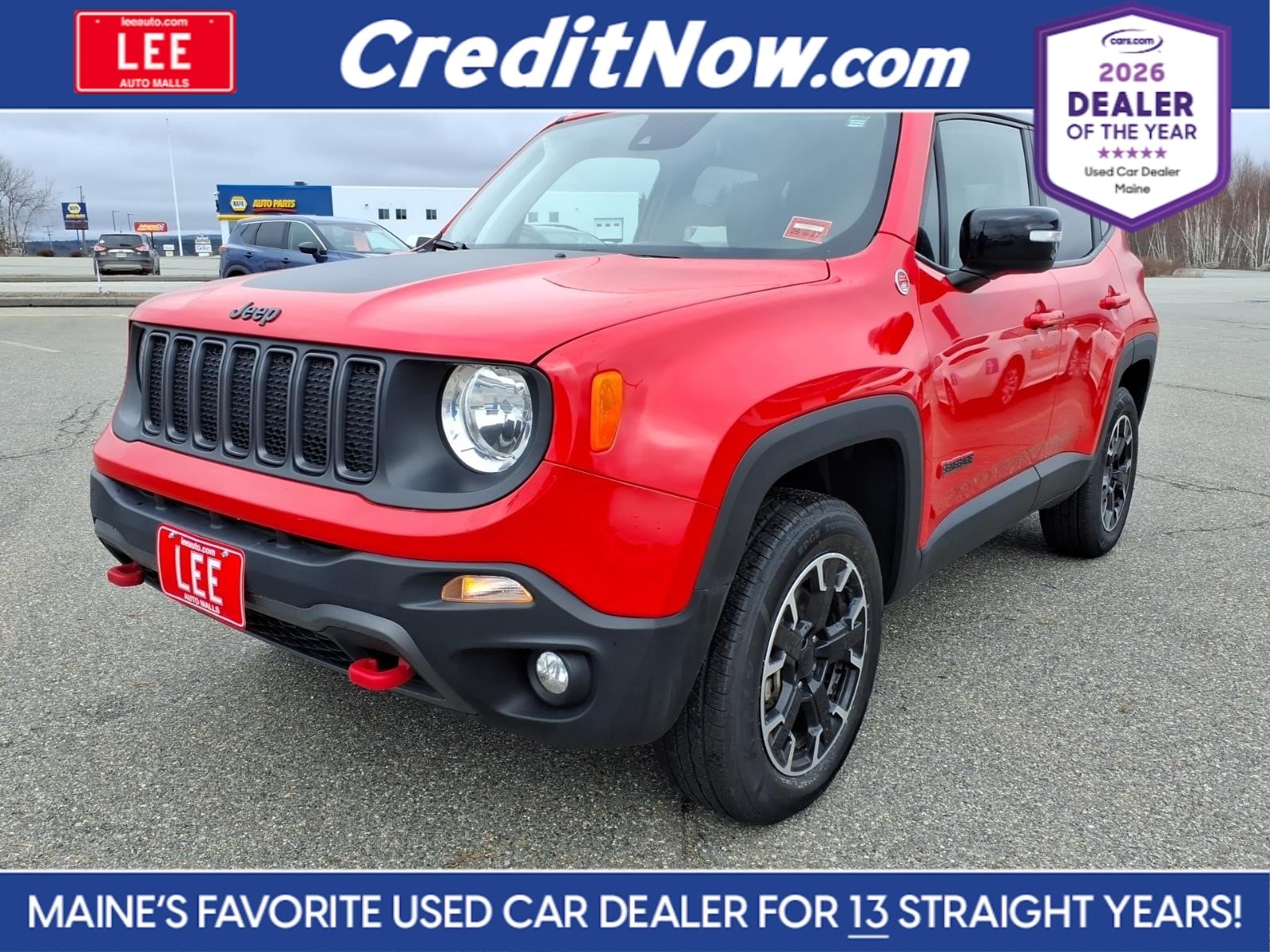 used 2023 Jeep Renegade car, priced at $23,999