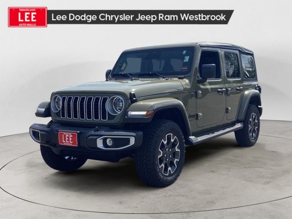 New 2026 Jeep Wrangler 4-DOOR SAHARA Sport Utility