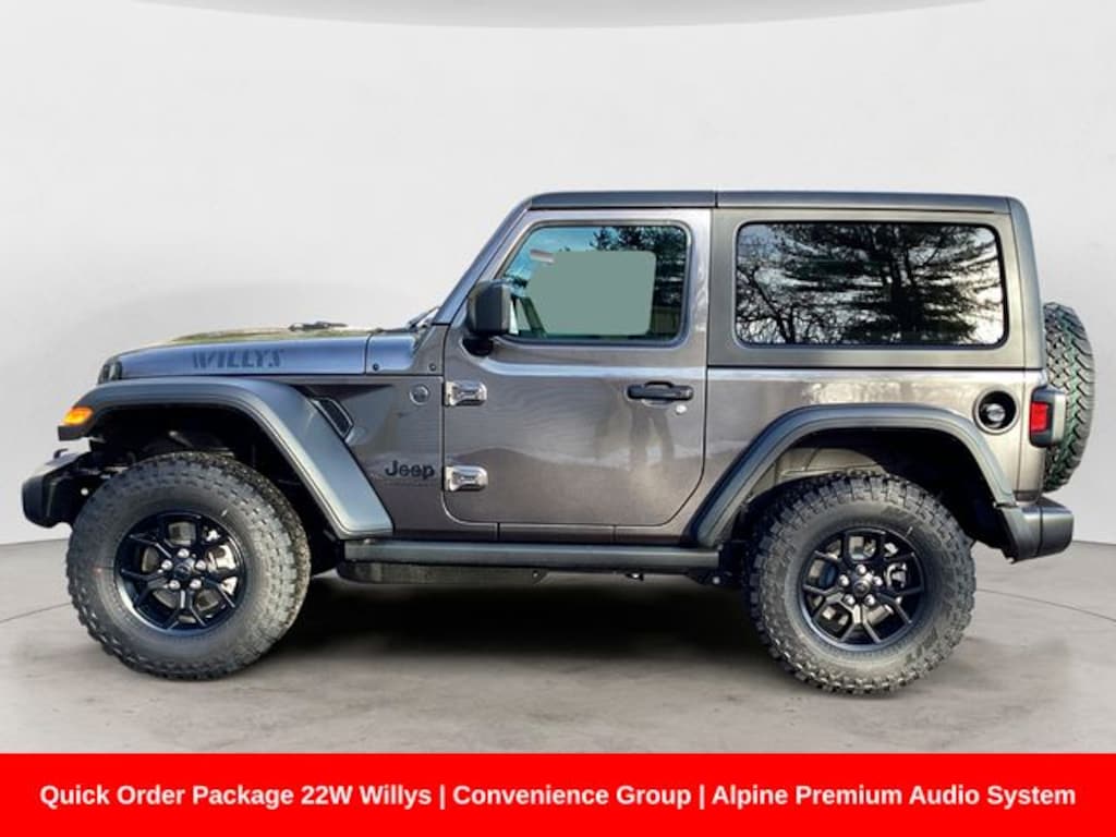 New 2026 Jeep Wrangler 2-DOOR WILLYS Sport Utility