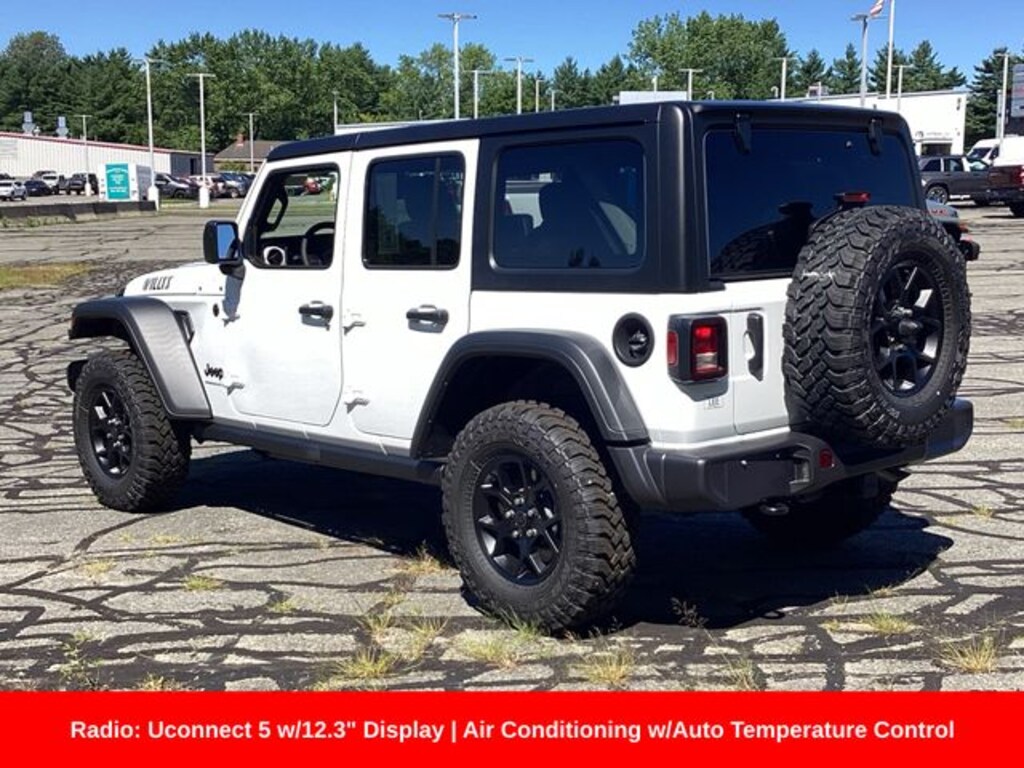 New 2025 Jeep Wrangler 4-DOOR WILLYS Sport Utility