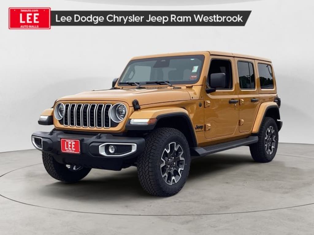 New 2026 Jeep Wrangler 4-DOOR SAHARA Sport Utility