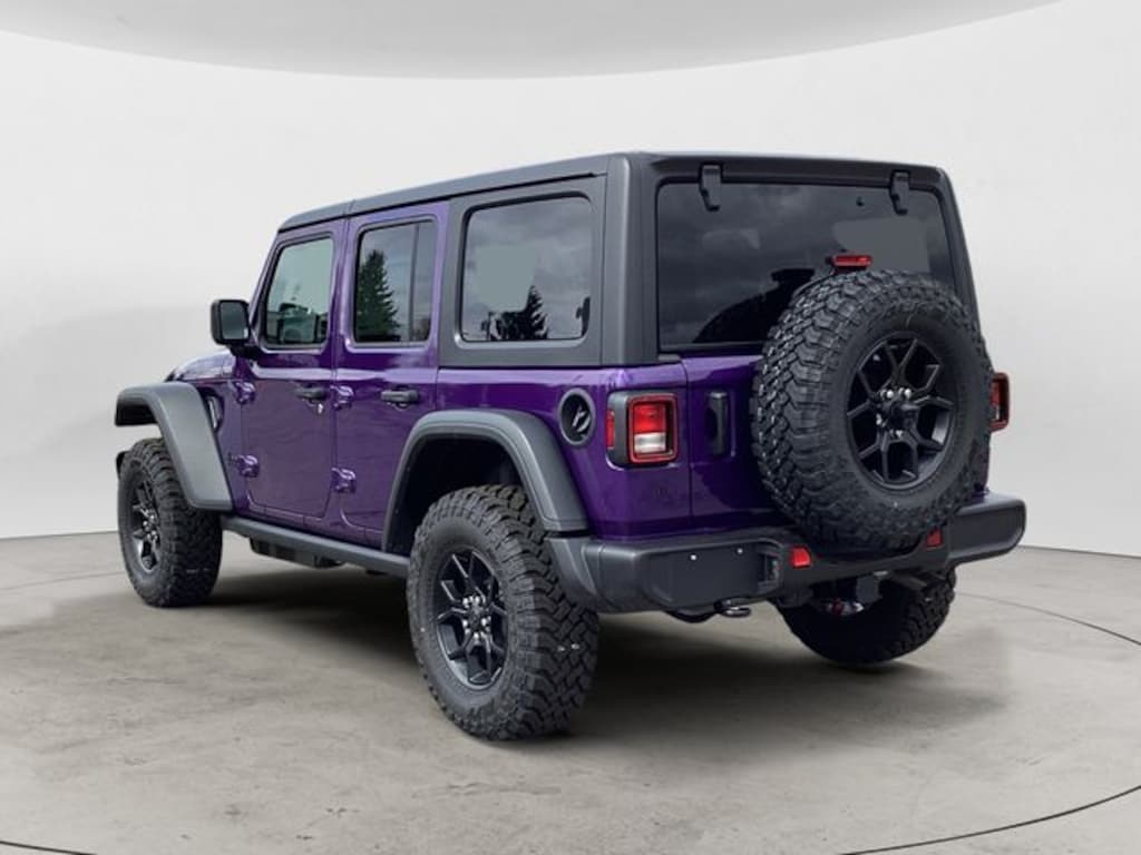 New 2026 Jeep Wrangler 4-DOOR WILLYS Sport Utility