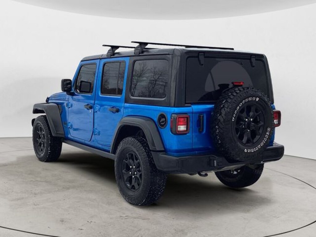 Used 2021 Jeep Wrangler Unlimited Willys SUV