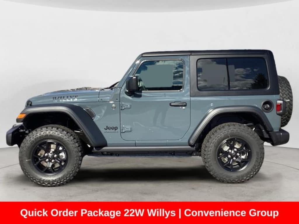 New 2026 Jeep Wrangler 2-DOOR WILLYS Sport Utility