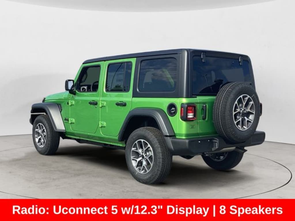 New 2025 Jeep Wrangler 4-DOOR SPORT S Sport Utility