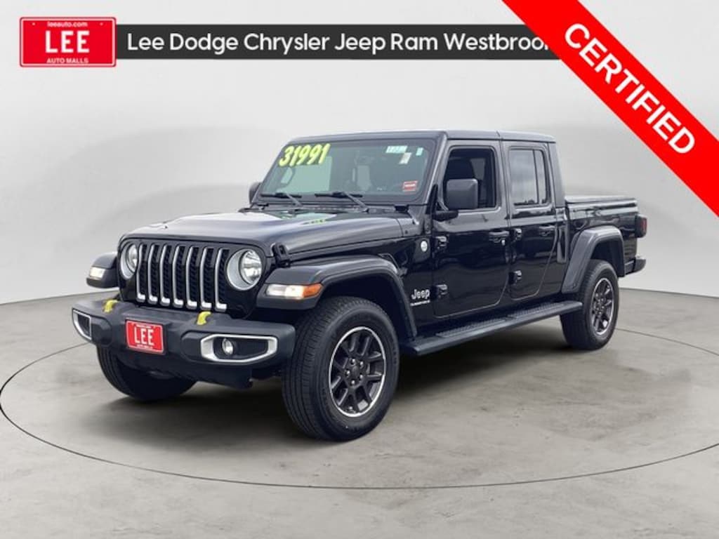 Certified 2023 Jeep Gladiator Overland Truck
