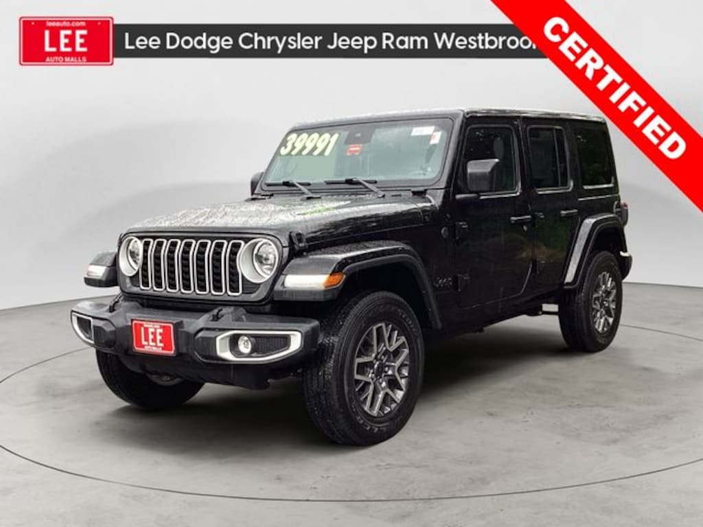 Certified 2025 Jeep Wrangler Sahara SUV