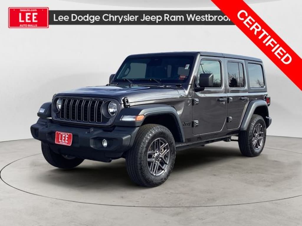 Certified 2025 Jeep Wrangler Sport S SUV