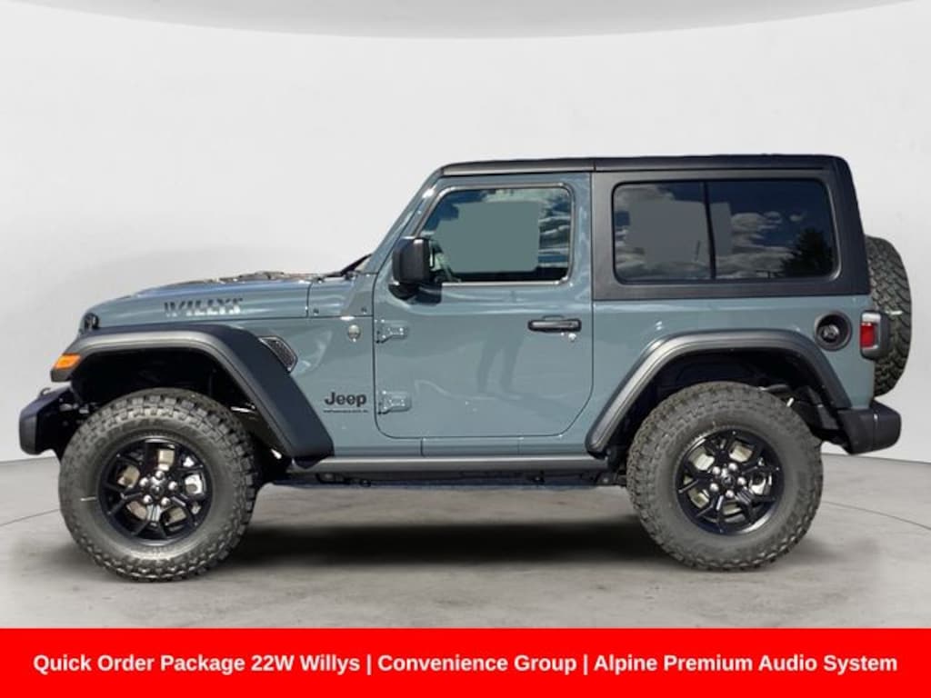 New 2026 Jeep Wrangler 2-DOOR WILLYS Sport Utility