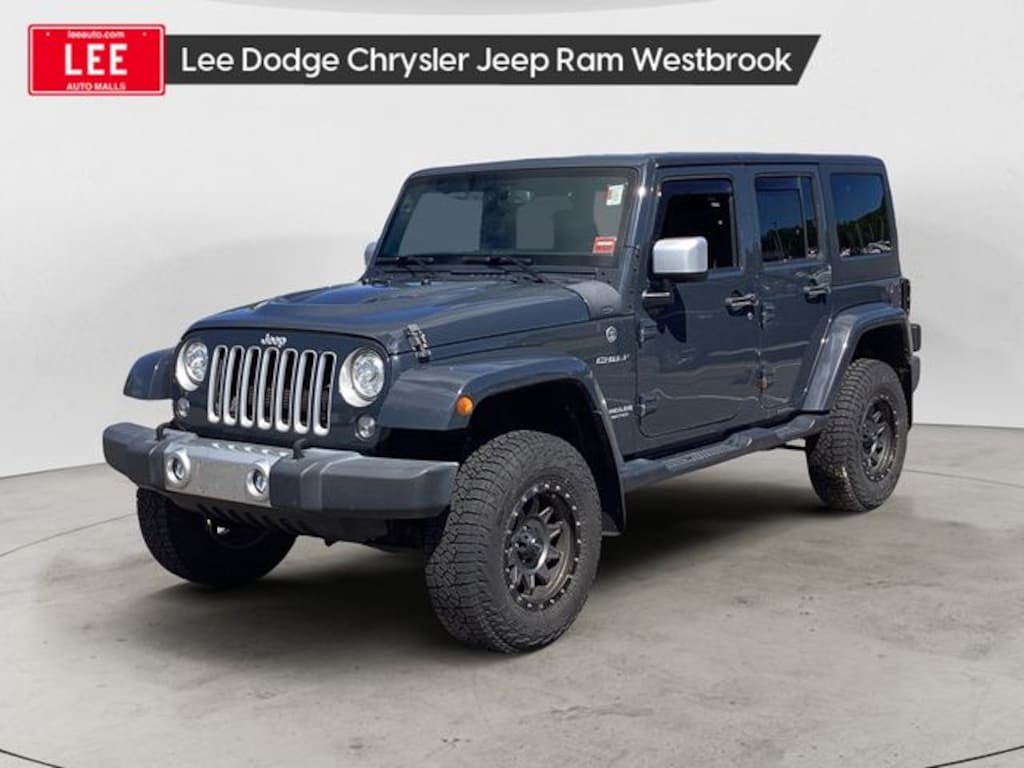 Used 2017 Jeep Wrangler Unlimited Sahara SUV